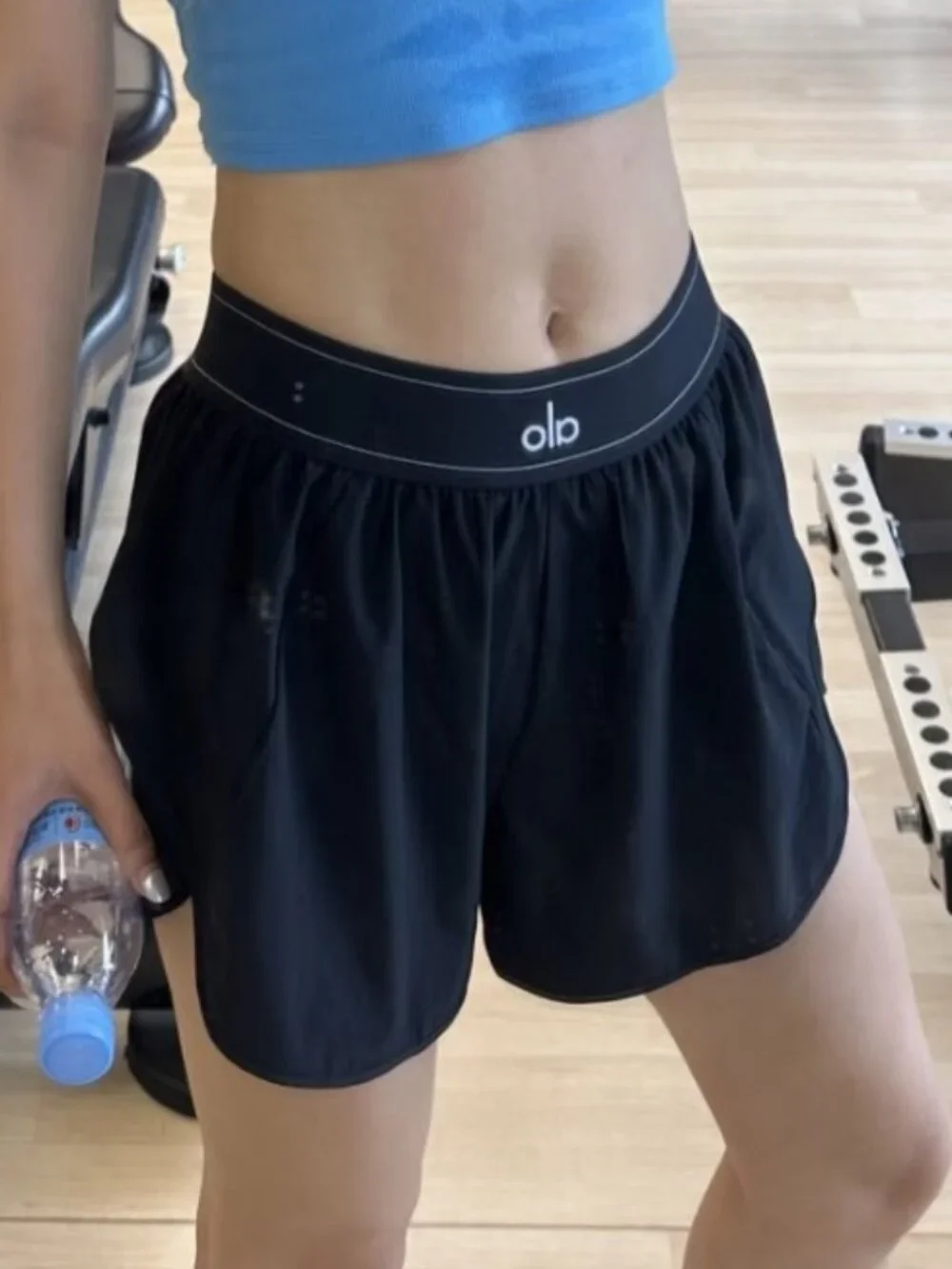 Alo Yoga Match Point Short Black😎Athletic Luxury Meets Everyday Style🌮